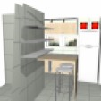 Leilane Cozinha em MDF - 2 Proposta